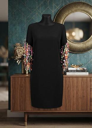 Стильна  сукня missguided з яскравим декором на рукавах ✨ ефектна та комфортна сукня вільного крою, яка стане чудовим акцентом у вашому гардеробі.