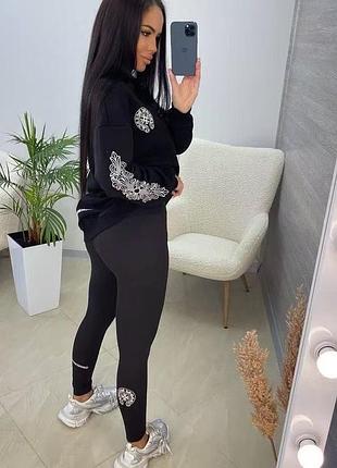 Леггінси chrome hearts лосіни
