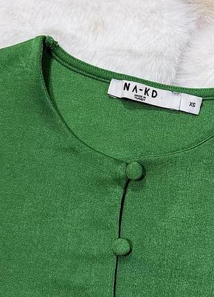 Яскравий стильний лонг бренду na-kd 💚 3