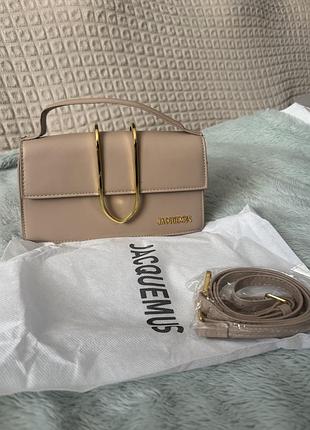 Сумка для жінок jacquemus кремова
