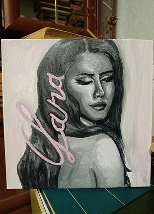 Картина "lana del rey" ручної роботи