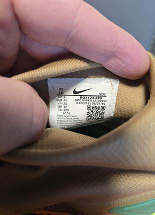 Nike metcon x sf cross training shoes tan orange 6