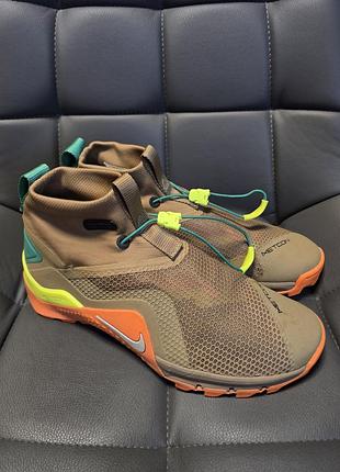 Nike metcon x sf cross training shoes tan orange