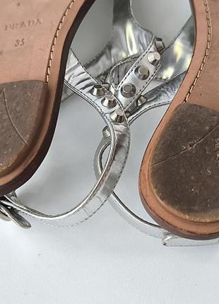 Prada шлепанцы оригинал 35 размер 8
