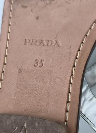 Prada шлепанцы оригинал 35 размер 6