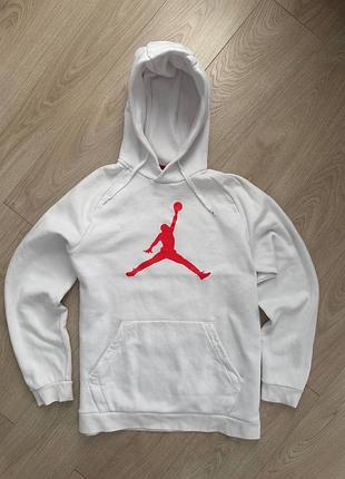 Чоловіче худі jordan біле флісове