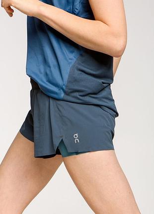 On running s женские спортивные беговые короткие шорты с карманом