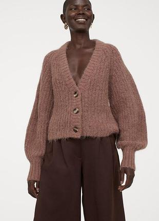 Новий кардиган h&m вовна альпака
