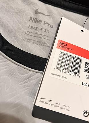 Nike термокофта на дівчинку р. l на флісі 2