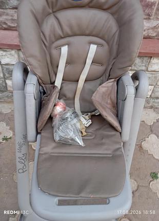 Детский стульчик для кормления chicco 2
