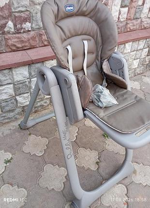 Детский стульчик для кормления chicco