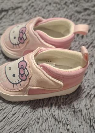 Детские пинетки-кеды hello kitty (р. 18) 2