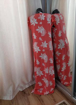 Комфортное с разрезом на боку платье 👗 3