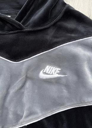 Велюровий худі nike 2