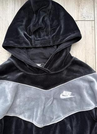 Велюровий худі nike 3