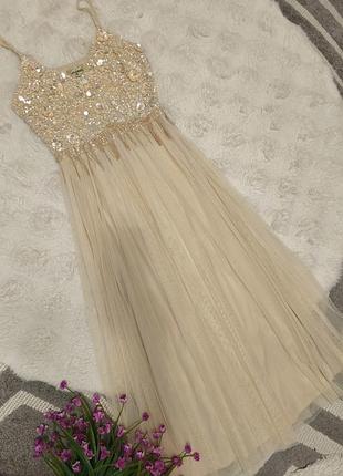 Вечернее платье lace &amp;beads 3