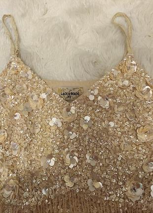 Вечернее платье lace &amp;beads 5