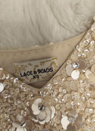 Вечернее платье lace &amp;beads 4