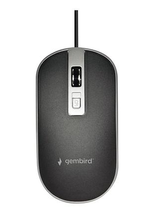 Мишка gembird mus-4b-06-bs usb black-gray (mus-4b-06-bs)