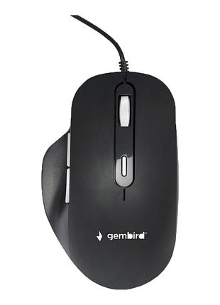 Мишка gembird mus-6b-02 usb black (mus-6b-02)