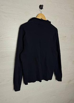 Boohooman black quarter zip sweater m 3