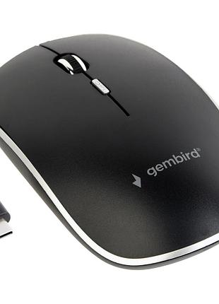 Мишка gembird musw-4bsc-01 wireless black (musw-4bsc-01)