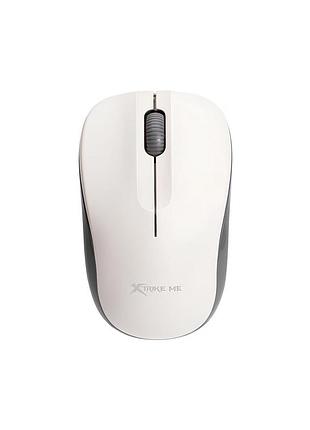 Мишка xtrike me gw-116 wireless white (gw-116wh)