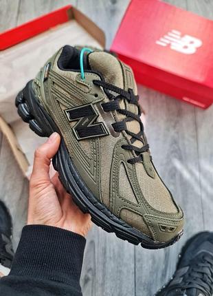 Мужские термо кроссовки new balance 1906r cordura dark camo green