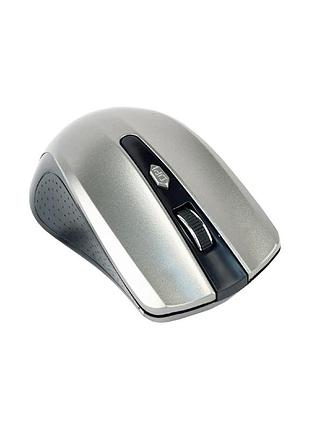 Мишка gembird musw-4b-04-bg grey+black (musw-4b-04-bg)
