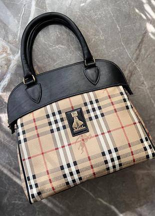 Сумка  вінтажна burberry 2