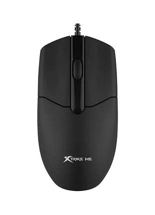 Мишка xtrike me gm-124 usb black (gm-124bk)