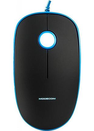 Мишка modecom mc-m111 usb blue-black (m-mc-m111-140)