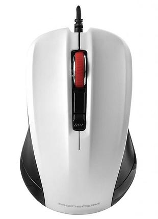 Мишка modecom mc-m9.1 usb white (m-mc-00m9.1-200)