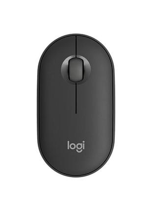 Мишка logitech pebble m350s wireless graphite (910-007015)