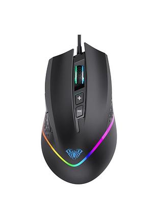 Мишка aula f805 usb black (6948391212906)