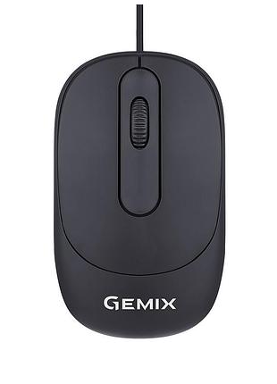 Мышка gemix gm145 usb black (gm145bk)