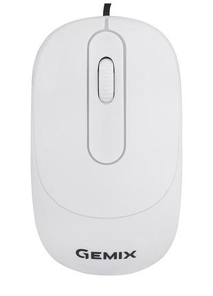 Мышка gemix gm145 usb white (gm145wh)
