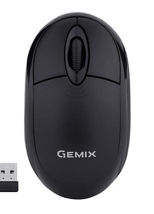 Мышка gemix gm185 wireless black (gm185bk)