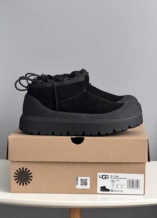 Жіночі угги ugg ci ultra mini weather hybrid full black