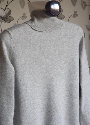Кашеміровий гольф uniqlo із 100% кашеміру, розмір m (базовий сірий)