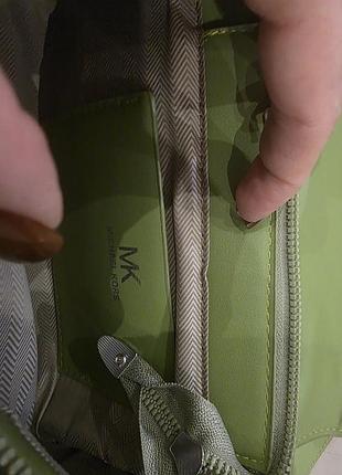 Сумка для жінок michael kors зелена 3