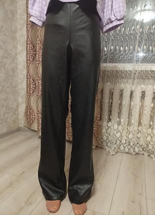 Женские брюки из экокожи, na - kd