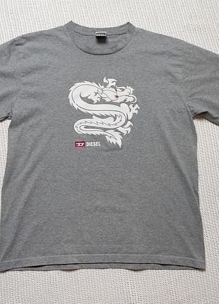 Футболка чоловіча diesel l xl л хл