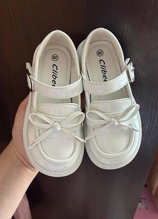 Туфельки clibee 26(16см) 2