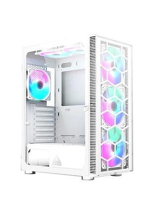Корпус для пк montech x3 glass (w)