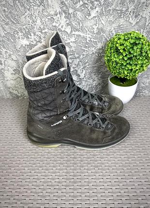 Lowa gore-tex ботинки сапожки 41 размер трекинговые серые