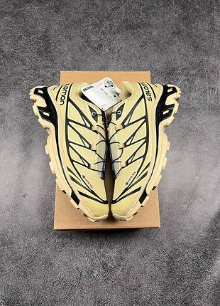 Кроссовки salomon xt-6 gore-tex beige brown