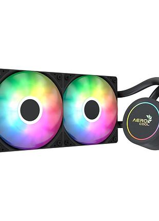 Система водяного охлаждения aerocool abyss l240r black (acla-ab24117.11)