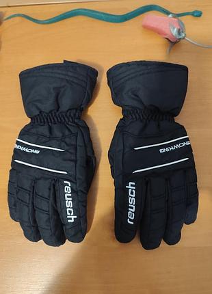 Рукавички спортивні reusch чорні xs (підійде на s)