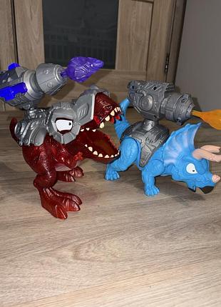 Ігровий набір zuru smashers dino island t-rex battles динозаври